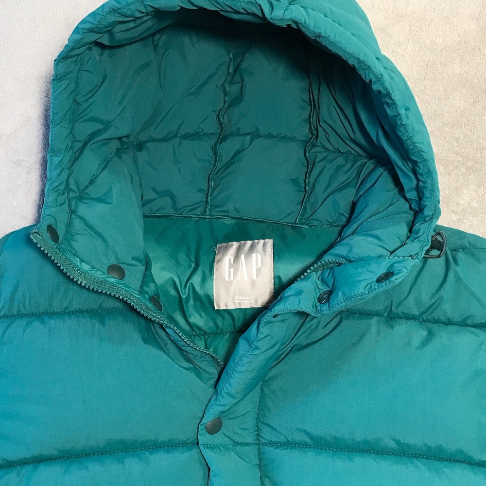 Gap Puffer Recycled Material Jacket - Palisade Gr… - image 2